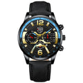 2022 Fashion Mens Stainless Steel Watches Luxury Men Sports Quartz Wrist Watch Male Business Casual Leather Watch reloj hombre