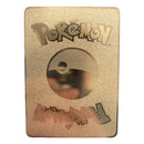 Newest Pokemon Vmax V GX EX Shiny Gold Metal Card PV French Game Tag Team Fighting Ordering Series Child Christmas Gift