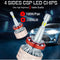 1 Pairs Headlight Bulb H7 LED Headlight Conversion Kit Auto Bulb 50W 25000LM White High Power 6000K Car Accessories