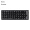 Keyboard Stickers Alphabet Layout English Russian Spanish Deutsch Arabic Laptop Desktop Tool Wear-resistant Non-slip Stickers