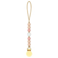 Pacifier Clips Chain Silicone Beads BPA Free DIY Dummy Clip Holder Soother Chains Baby Teething Toys Chew Gifts