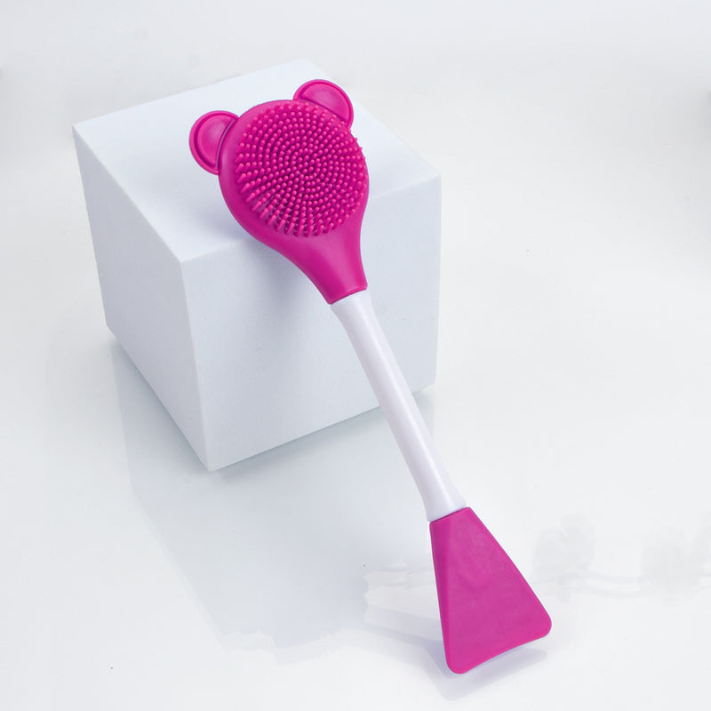 1pcs Face Mask Brush Silicone Gel Facial Mask DIY Brushes Original Soft Fashion Beauty Women Skin Face Care Home Makeup Tools