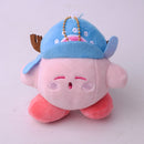 Kirby Keychain Kawaii 12Cm Cartoon Pink Star Keyring Soft Stuffed Plush Toys Cute Gifts Plushies For Girls Friends Childrens