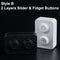 Fun ABS Magnetic Sliders EDC Fidget Push Clickers Haptic Antistress Adults Focus Desk Toy ADHD Sensory Fidget Toy Kids Gift