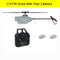 C127 2.4GHz RC Drone 720P Camera 6-Axis Wifi Sentry Helicopter Wide Angle Camera Single Paddle Without Ailerons Spy Drone RC Toy