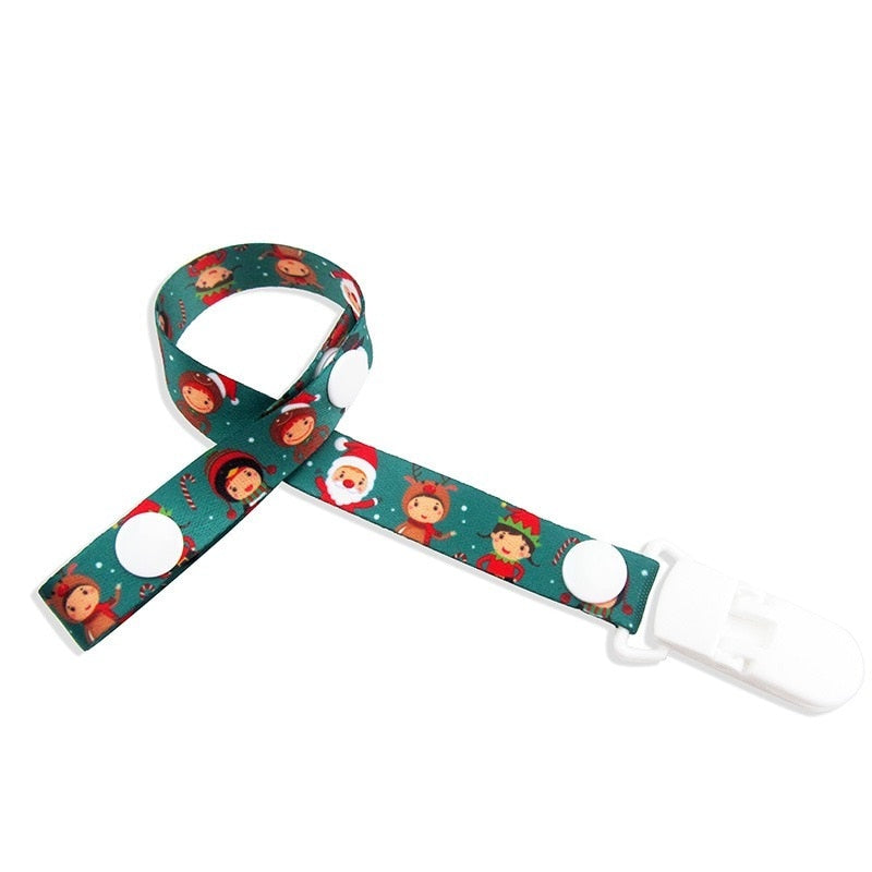 1pc Adjust Baby Pacifier Clip Chain Ribbon Dummy Holder Soother Pacifier Clips Strap Nipple Holder for Infant Feeding