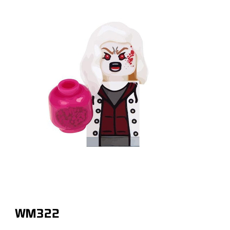 WM6075 WM6101 WM6102 Halloween Horror Movie Building Blocks The Shining Silent Hill Bricks Jack Pyramid mini Action toy Figures