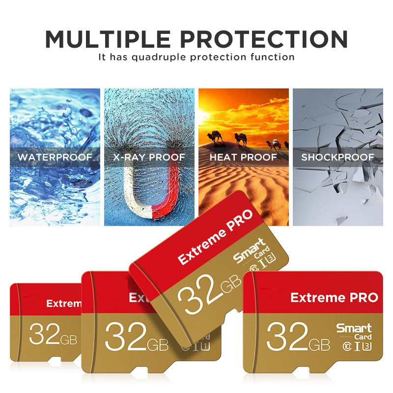 Micro-SD Card Mini SD Card Class10 Memory Card 32GB Extreme Pro Mobile Phone Memory Card