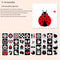 Montessori Baby Visual Stimulation Card Toys Black White Flash Cards High Contrast Visual Stimulation Learning Montessori Cards