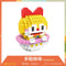 Disney DIY LinaBell assembly buildding blocks Goofy Pluto Anime Mini Action Figures Educational Toys kids Birthday Gifts