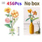 Fomantic Flower Bouquet Building Block Bricks Anime Figure Toys Friends Pricness Kit Set Gift for Girl Friend Simulation Rose