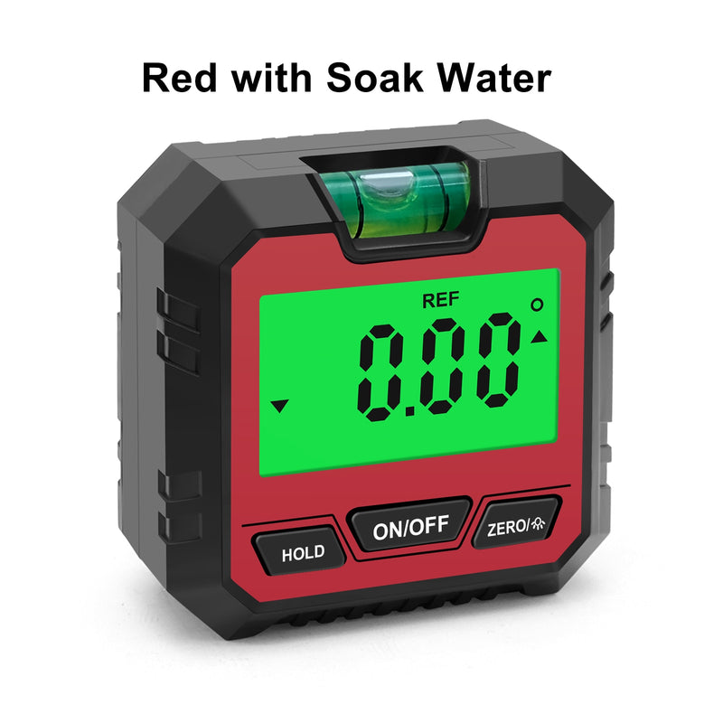 Digital Level Angle Gauge 360° Mini Measuring Digital Inclinometer With Magnetic Base Electronic Universal Bevel Protractor