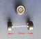 4PCS 1/64 Scale Alloy Car Model 5.2mm/11mm Size Rubber Tires + Wheels + Axles for Modified 1:64 Matchbox/Domeka/HW Model Cars