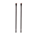Professional Eye Makeup Brushes Black Flat Eyeliner Brush Eyebrow Application Lip Makeup Brush Eye Patch Makeup Tools 2/3pcs