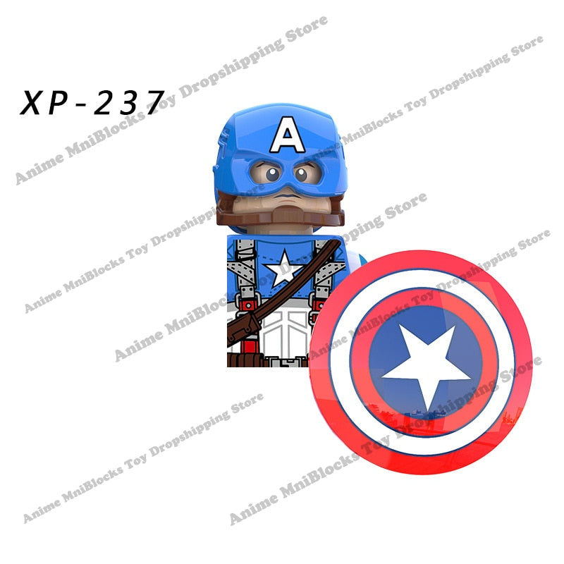 KT1016 heroes bricks Disney anime movies mini action toy figures Assemble toys building blocks Kids Collectible Birthday Gifts