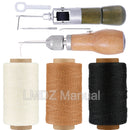 LMDZ Leather Sewing Awl Thread Kit Manual Sewing Machine Speedy Stitcher Leather Craft Stitching Shoemaker Canvas Repair Tool
