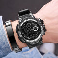 Brand Black Digital Watch for Men Women Sports Waterproof Outdoor Chronograph Hand Clock G Infantry Shock Student Wristwatch