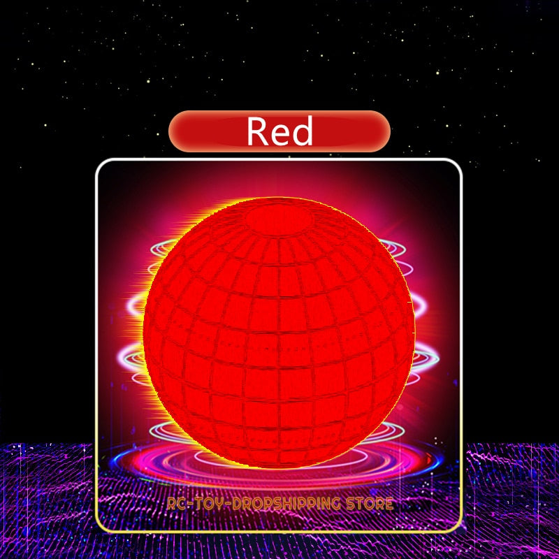 Flying Ball Boomerang Flyorb Magic With LED Lights Drone Hover Ball Stress Release Flying Spinner Fidget Toys Kids Family Gifts