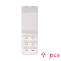 2 Hook Bra Extender For Women&#39;s Elastic Bra Extension Strap Hook Clip Expander Adjustable Belt Buckle Intimates 1/3/4 Pcs