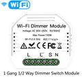 Moes Smart ZigBee WiFi Switch Module Dimmer Curtain Switch Smart Life App Remote Control Alexa Google Home Voice Control