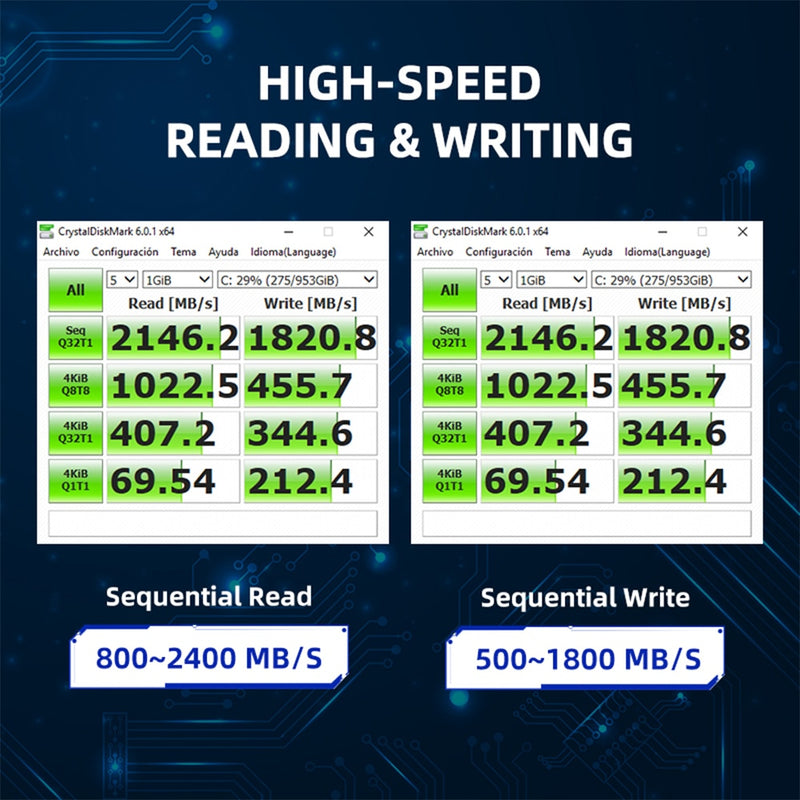 KingSpec M2 SSD NVMe 256GB 512GB 1TB 128GB M.2 NMVe 2280 PCIe SSD Internal Solid State Drive for Laptop Desktop SSD Disk