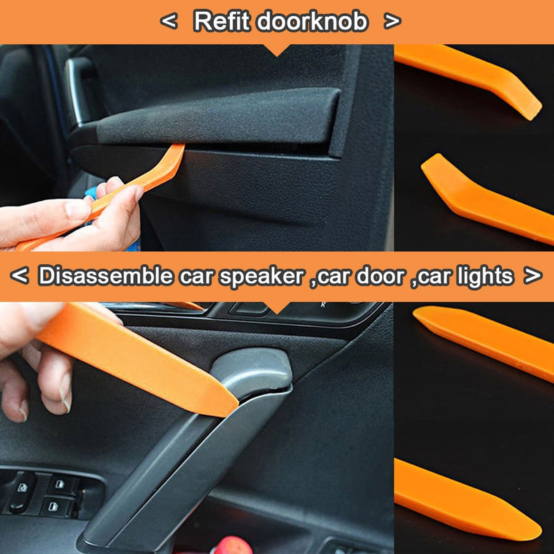 Car Audio Disassembly Tools Door Clip Panel Trim Removal Tools Kits Car Interior Plastic Disassembly Seesaw Conversion Tool