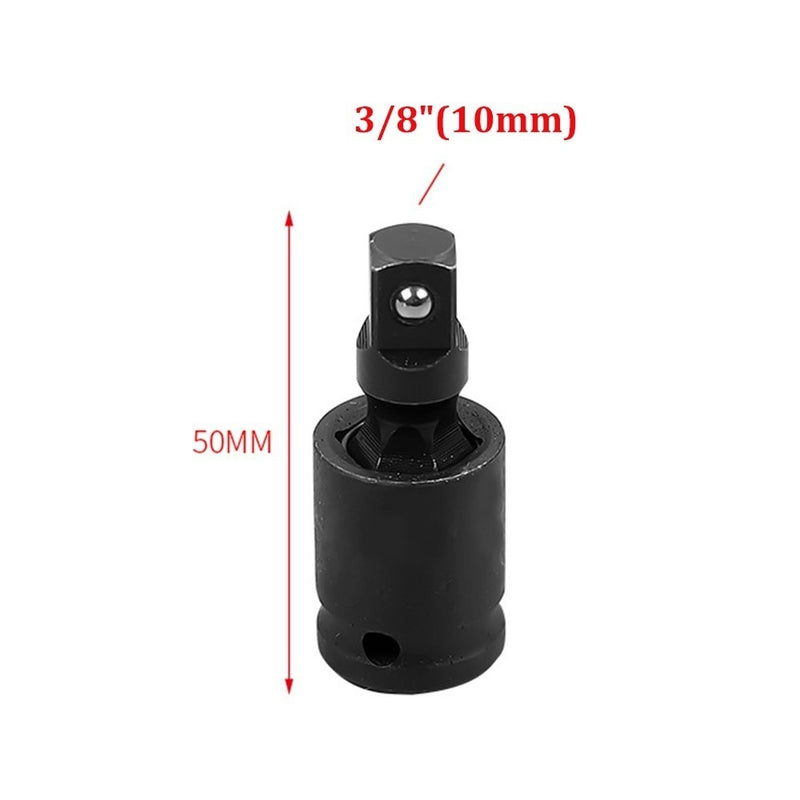 360 Degree Swivel Knuckle Joint Air Impact Wobble Socket Adapter Hand Tool 1/2  3/8 1/4