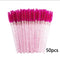 Disposable Crystal Eyelashes Brush Comb 25/50Pcs Eye Lashes Extension Mascara Wands Makeup Professional Makeup Beauty Tool