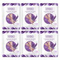 PUTIMI 6packs Exfoliating Foot Mask Feet Peeling Mask Spa Socks Smooth Dead Skin Remover Moisturizing Whitening Foot Mask