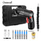 Electric Screwdriver Battery Rechargeable Cordless Screwdriver Powerful Impact Wireless Screwdriver Drill Electric Screw Driver