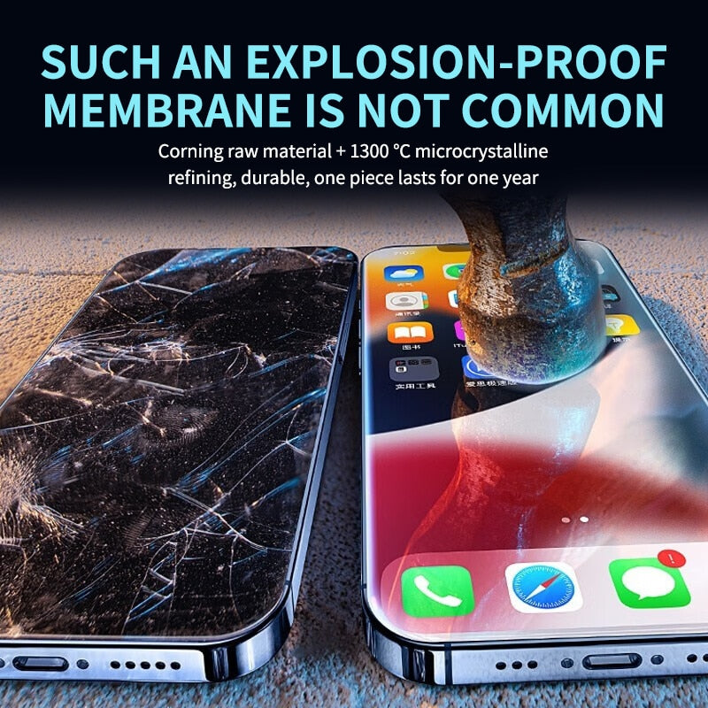 3Pcs Tempered Glass on For iphone 14 13 12 11 PRO MAX Mini Screen Protector Protective Glass On iphone X XR XS SE 14 Plus Glass