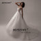 BEPEITHY Vestido De Noiva V Neck Sleeveless Wedding Dresses 2022 For Women A Line Ivory Lace Romantic Bride Boho Bridal Gown