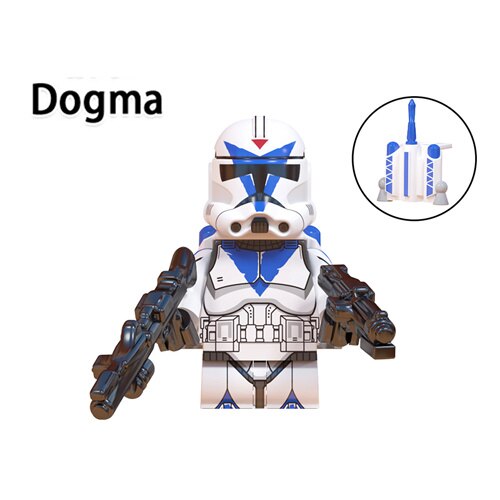 The Bad Batch Building Blocks 501st Clone Mandalorians Trooper Boba Fett Yoda Moff Gideon Droids Action Brick Figures Toy