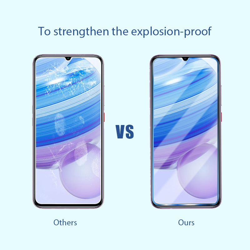 3PCS Tempered Glass for Xiaomi Redmi Note 10 9 8 7 Pro 9S 8T Screen Protector For Redmi 9 9T 9C NFC 9A 9AT 8 8A 7A 6 Glass