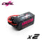 2PCS CNHL Lipo Battery 4S 6S 14.8V 22.2V 1100mAh 1200mah 1300mah 1500mah 100C With XT60 For RC FPV Quadcopter Drone Airplane