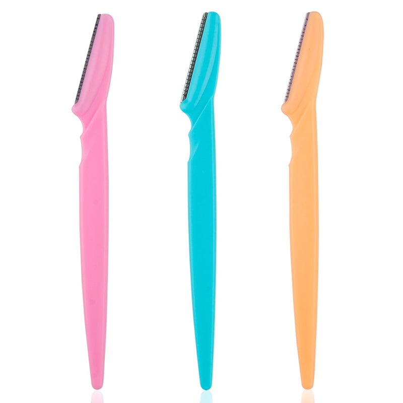 3/4/10Pcs Eyebrow Trimmer Safe Facial Blades Shaping Knife Eye Brow Shaver Face Hair Removal Razor Blades Woman Makeup Tools