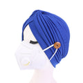 Fashion Muslim Turban Scarf For Women Islamic Inner Hijab Caps Twisted Arab wrap Head Wraps Musulman Turbante Mujer
