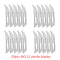 20-100pcs Carbon Steel Surgical Blades for DIY Cutting Phone Repair Carving Animal Eyebrow Grooming Maintenance Scalpel Knife