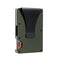 DIENQI Carbon Fiber Card Holder Mini Slim Wallet Men Aluminum Metal RFID Magic Wallet Small Thin Male Purses Money Bag Vallet