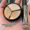 3-Color Concealer Palette Long Lasting Cover Dark Circles Acne Pores Cream Shading Highlighter Moisturize Face Makeup Cometics