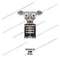 WM6074 WM6097 mini bricks FNAF Game Figure Chica Bonnie Foxy Freddy Bear Nightmare Boy Baby Skeleton Thriller Assembly Toys gift