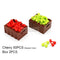 Marumine Mini Food Toys Building Blocks Hamburger Pizza Fries Cake Dessert Chocolate Cookies MOC Bricks Plastic Assemble Part