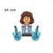 WM blocks WM6146 2412 2413 2414 2415 2416 2417 2418 2419 Disney anime bricks mini action toy figures Assemble blocks toys gifts