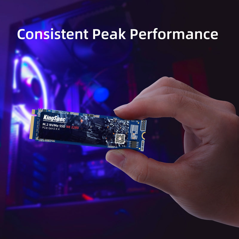 KingSpec M.2 PCI-e NVMe SSD 120GB 240GB 1TB Solid State Disk SSD M2 PCIe Internal 2280 Hard Drive HDD for Laptop Tablets Desktop