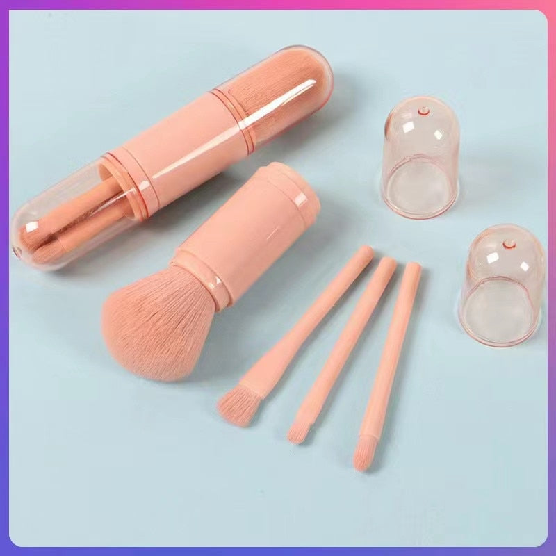 FLD Candy Makeup Brushes Set Face Foundation Powder Eye Shadow Eyebrow Highlight Kabuki Blending Brush Beauty Cosmetic Tools