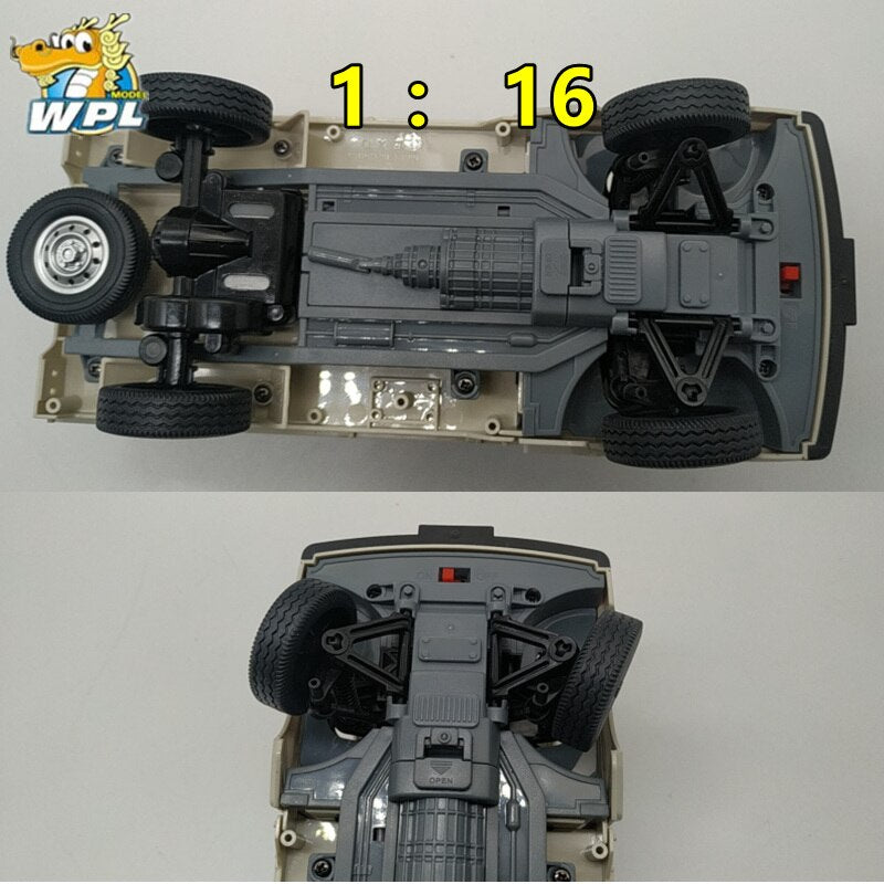 2022 Upgrade WPL D12 2WD RC Car,Toys ar 1000mAh Lithium Battery,High Performance 260 Motor,RC Drift Car For Boys Gifts