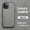 Ultra-thin Silky Feel Magnetic Phone Case For iPhone 13 11 12 14 Pro Max XS XR X 7 8Plus Luxury Texture Leather Protection Case
