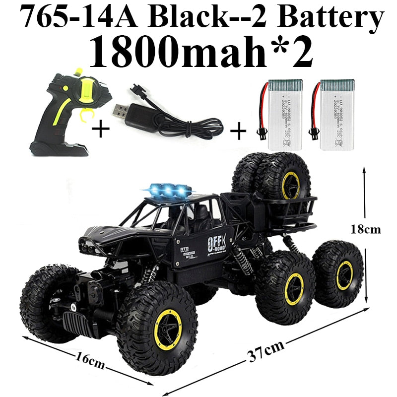 Paisible Rock Crawler 4WD 6WD Off Road RC Car Remote Control Toy Machine On Radio Control 4x4 Drive Car Toy For Boys Gilrs 5514