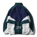 College Style Varsity Jacket Men Spring Letter Embroidery Bomber Jacket Casual Street Loose Patchwork Zipper Coat Women Couple
