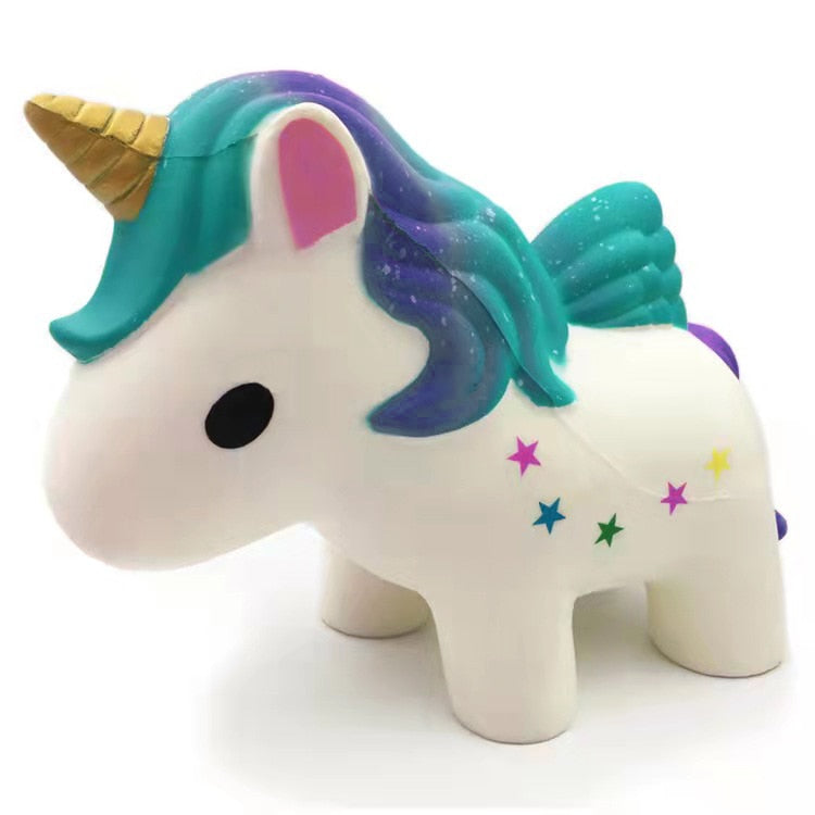 Jumbo Squishy Kawaii Animal Unicorn Cake Deer Panda Squishies Slow Rising Stress Ball fidget toys Squeeze food Toys for Kids